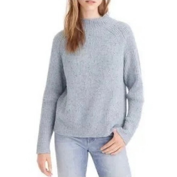 J. Crew Sweaters - J.Crew Wool Blend Ribbed Roll Neck Sweater J6420